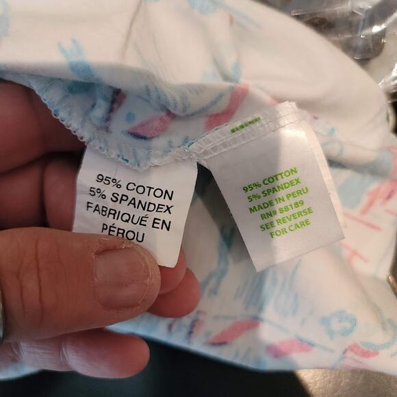 Lilly Pulitzer Tabbie Tank Size XL red white blue Lighthouses - Picture 4 of 5